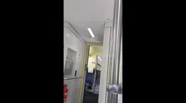 water drips from the ceiling