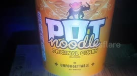 Pot noodle curry flavour
