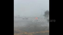 US: Tropical Depression Laura Brings Heavy Rain And Strong Wind To Northern Mississippi