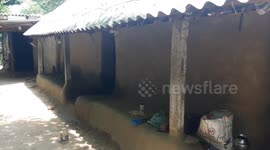 Village in  Southern east india where people do not install doors in their home.
