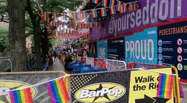 Quiet in Manchester for Pride