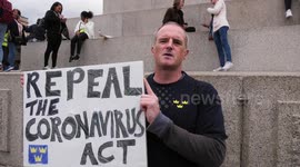London marchers against COVID measures explain why they think enough is enough