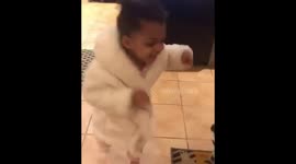 Just a toddler loving life