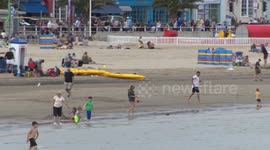 August bank holiday Monday one of the coldest