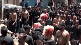 Despite coronavirus threat, thousands take out Muharram procession in Hyderabad (GRAPHIC)