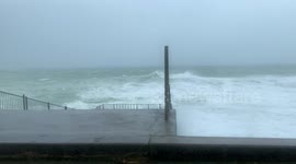 Massive Waves Typhoon Maysak