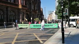 Road Blocks in Manchester