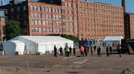 New coronavirus testing site opens in Trafford, Manchester