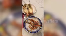 Shopper 'scammed' after buying king prawns with metals hidden inside to make them heavier