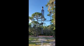 Flying High  Dangerous Circus Trick
