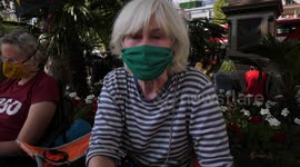 Extinction Rebellion protesters descend on Parliament Square in London