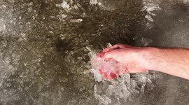 US man stumbles upon rare 'needle ice' formation in Alaska