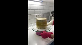 Rice Paper Cake Decor