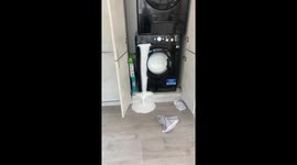 Foam Out Of Washing Machine  How Not to Clean The Machine