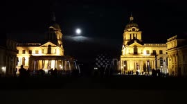 The Corn Moon As Seen From World Heritage Site
