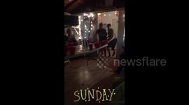 Beer pong game suddenly and viciously turns south in Rhode Island