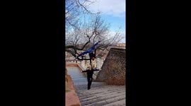 Amazing Handstand Skills , The Art of Acrobatics