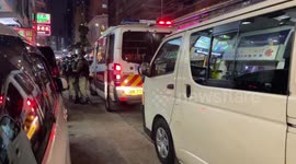 Police numbers increase during street demonstrations in Mongkok, Hong Kong 31/08/20