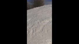 Ski Jump Fail
