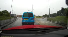 Driving wrong way off slip road onto a dual carriageway