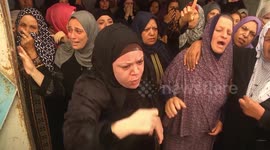 Funeral for three children burned to death in Gaza candle fire