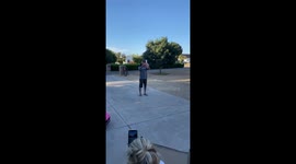Husbands Hilarious Basketball Beer Challenge