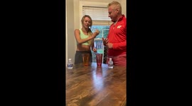 Daughter Tricks Dad