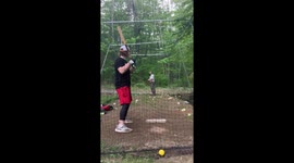 Pitcher Gets Hit In The Crotch With Baseball