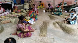 Indian villager starts own weaving business and hires women financially affected by COVID-19