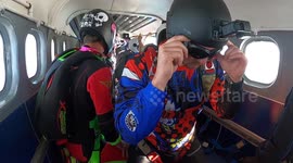 Amazing Sky Diving Experience in Florida, USA on a clear Day