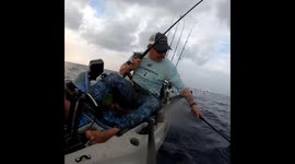 Big Fish Kayak Catch - Tuna