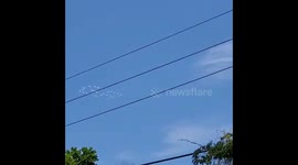 UFO - Words Appearing In Sky