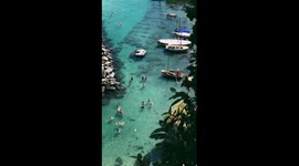 Italian crystal waters and grandesque spaces