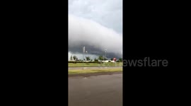 US: Wall Cloud Spotted In Plano, Texas