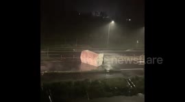 South Korea: Tent In Jeju Blown Away By Typhoon Maysak’s Winds