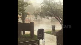 US: Severe Thunderstorm Moving Across D.C. And Maryland With Strong Rain 2