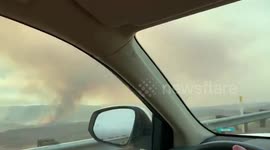 US: Evan Canyon Fire Continues In Yakima County, Washington