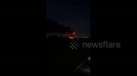 UK: Explosion, Fire Erupts Near Hoo Marina In Kent
