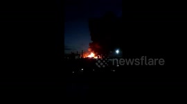 UK: Explosion, Fire Erupt Near Hoo Marina In Kent 3