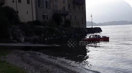 Enjoy this lovely CAR ride on Italy's Lake Como