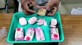 Indian officials find soap bars containing 50K US dollars of smuggled gold