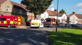 Woman dies in house fire in Enfield, north London.