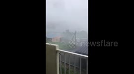 Typhoon Haishen blasts Japan with high winds and rain