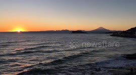 Time lapse: Sunset in Kamakura