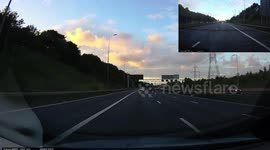 Van Nearly Collides and Cut's me up After Lane Hogging