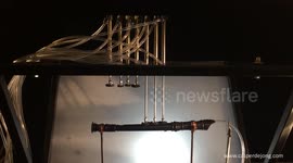 Dutch artist creates air-powered flute that plays 'Tetris' theme tune autonomously