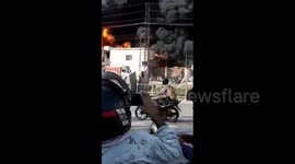 India: Massive Fire Breaks Out At Chemical Factory In Agra, Uttar Pradesh