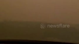 US: Creek Fire Smoke Fill Skies Of Central California 2