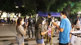Thais follow Covid-19 prevention rules after country sees first case for 100 days