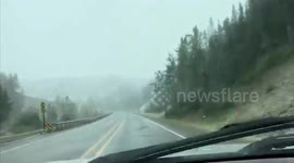 US: Freak Snow Falls On Labor Day In Montana